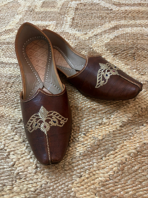 Latte Men's Handcrafted Shoes