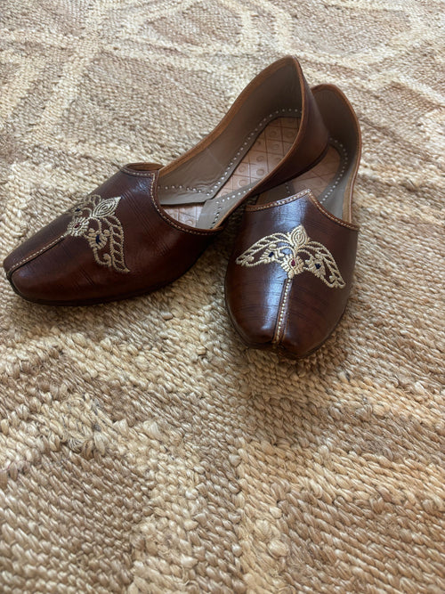 Latte Men's Handcrafted Shoes